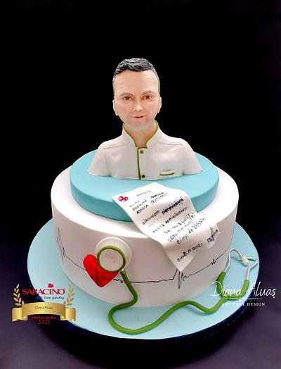 The doctor and the prescription - Cake by  Diana Aluaş