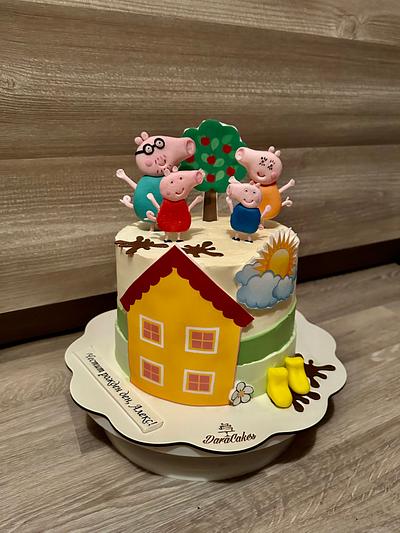 Peppa Pig - Cake by DaraCakes