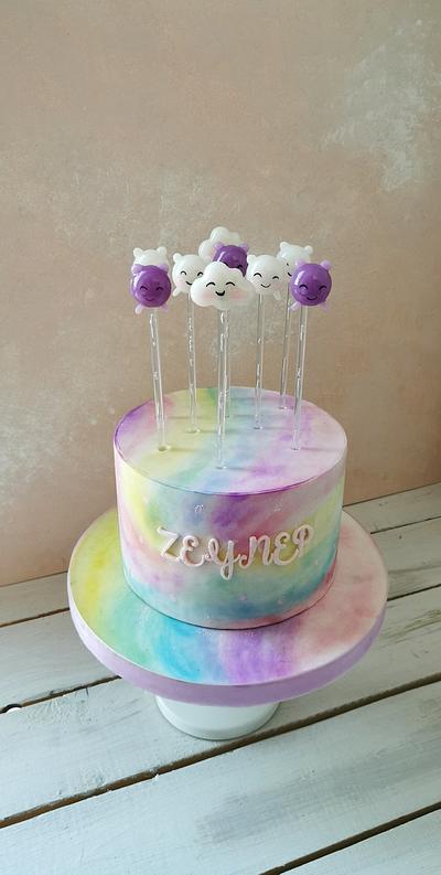 Isomalt Lollipops (True and Rainbow Kingdom)  - Cake by Make & Bake Türkiye
