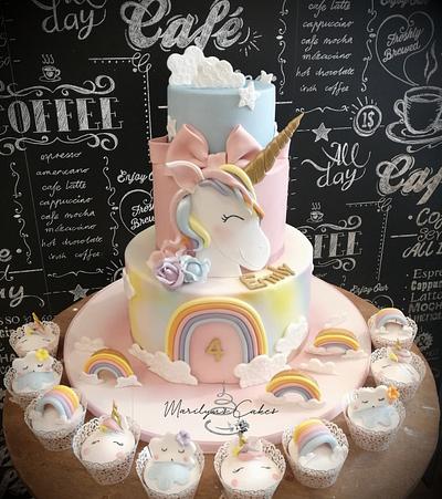 Unicorn cake - Cake by Marilyn' s Cakes 
