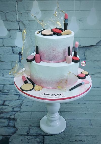 Makeup Cake - Cake by Sayantanis Culinary Delight