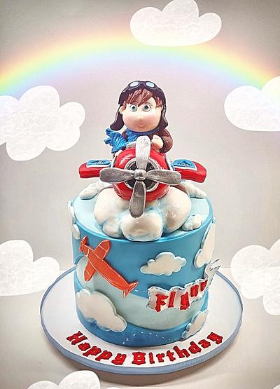 Airplan cake  - Cake by The Custom Piece of Cake