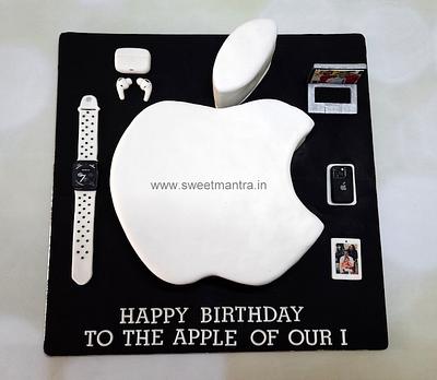 Apple products cake - Cake by Sweet Mantra Homemade Customized Cakes Pune