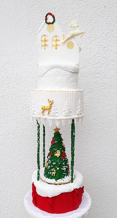 Christmas tree cake - Cake by Gimena