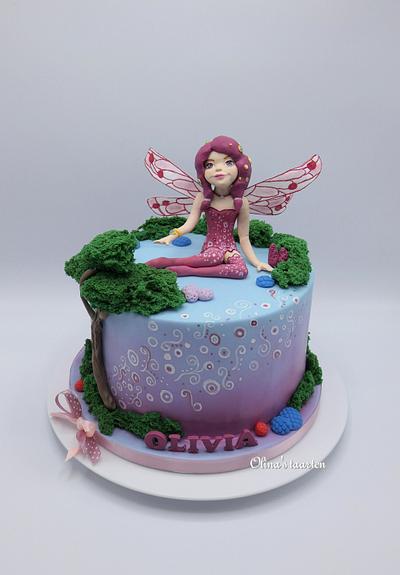 Mia and me  - Cake by Olina Wolfs