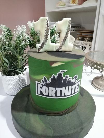 Torta Fortnite  - Cake by Claudia Smichowski