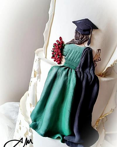 Graduation cake - Cake by AntonellaMartini