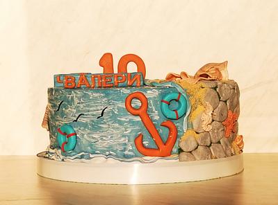Торта с море - Cake by CakeBI9