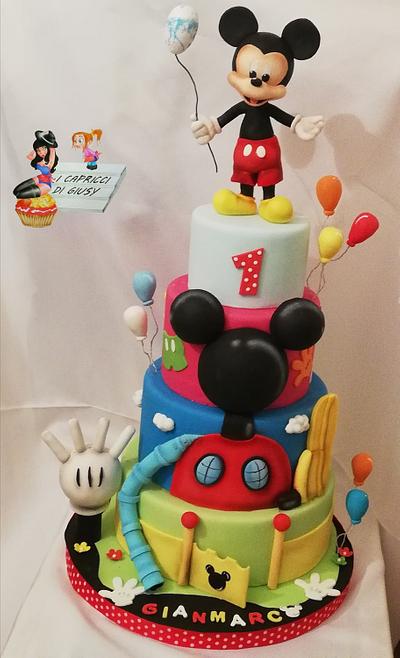 La casa di topolino  - Cake by Maria principessa 