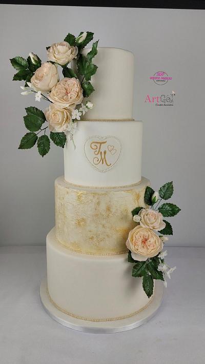 Wedding cake  - Cake by Monica Pagano 
