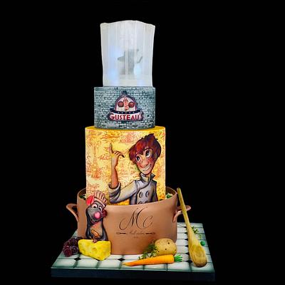 Ratatouille cake lover  - Cake by Cindy Sauvage 