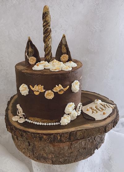 Unicorn Birthday Cake  - Cake by June ("Clarky's Cakes")