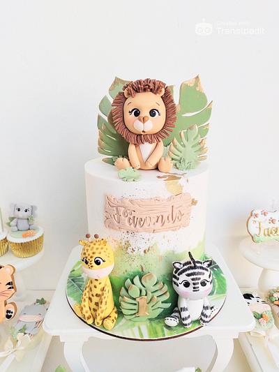 Animales de la Selva - Cake by Tortas Amore