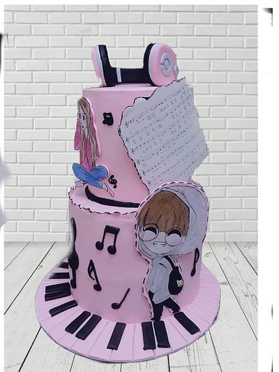 Music cake - Cake by Emy99omar