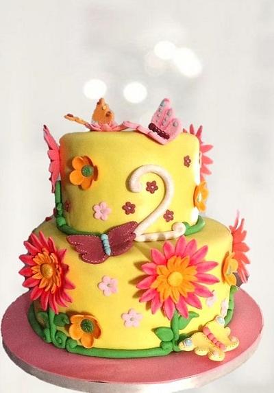 Garden Cake - Cake by Miss Dolce Cakes