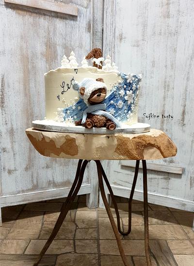 Little teddy bear:) - Cake by SojkineTorty