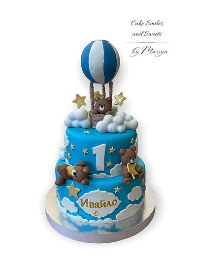 Bears in the Clouds - Cake by Cake Smile and Sweets by Mariya