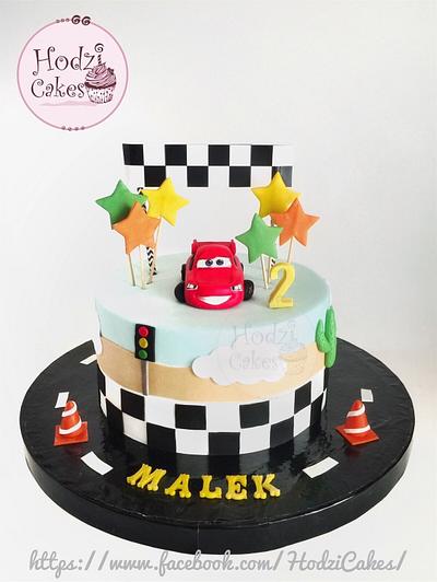 Cars Lightning Mcqueen Cake - Cake by Hend Taha-HODZI CAKES