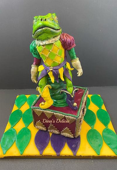 Fancy Frog Collaboration  - Cake by Dinadiab