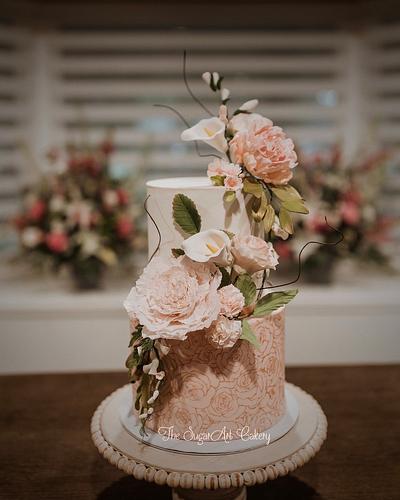 Hannah’s Wedding Cake - Cake by The Sugar Art Cakery