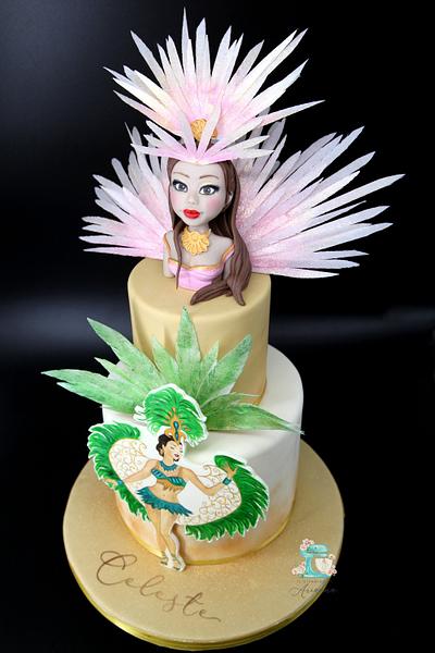 Cake for a Brazilian dancer!!! - Cake by Arianna