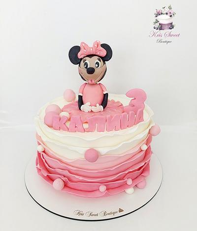 Minnie mouse  - Cake by Kristina Mineva