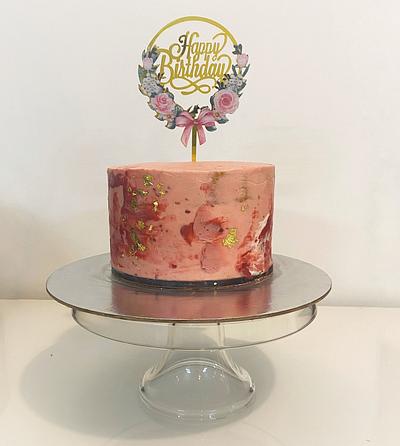The birthday beauty - Cake by Hajra Fahad Rahman