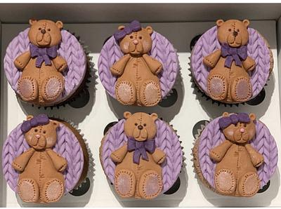 Teddy Bear Cupcakes - Cake by Sugar by Rachel
