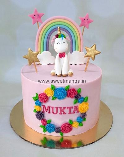 Unicorn cake - Cake by Sweet Mantra Homemade Customized Cakes Pune
