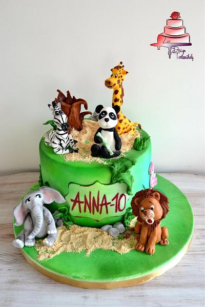 Animals cake - Cake by Krisztina Szalaba