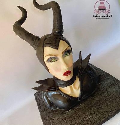 Maleficent cake theme  - Cake by Jojo
