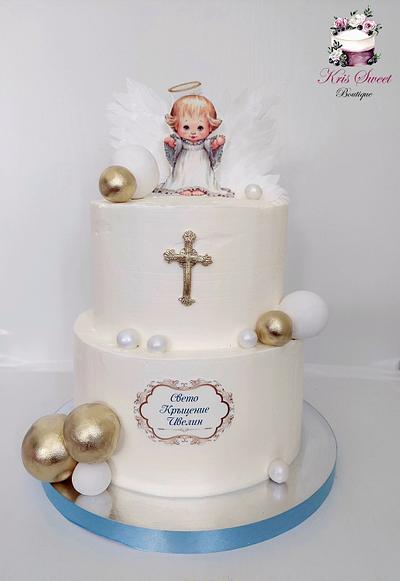 Christening cake - Cake by Kristina Mineva