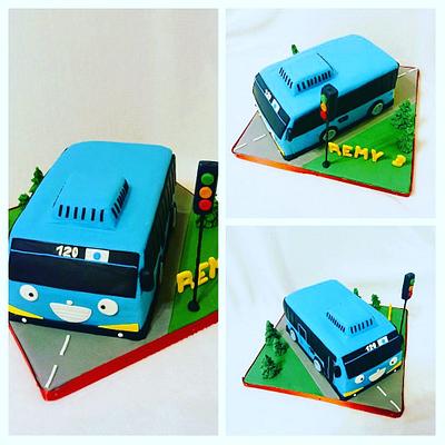 Bus Tayo - Cake by Anka