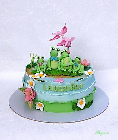  Frog family - Cake by Zuzana Bezakova