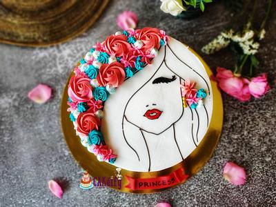 Cake for pretty Girl - Cake by Nikita shah