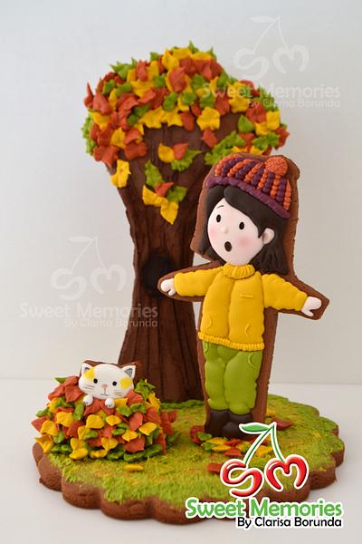 Autumn Girl - Cake by Clarisa Borunda