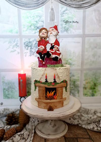 Santa Claus in love:::))) - Cake by SojkineTorty