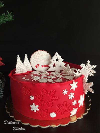 Christmas cake - Cake by Emily's Bakery