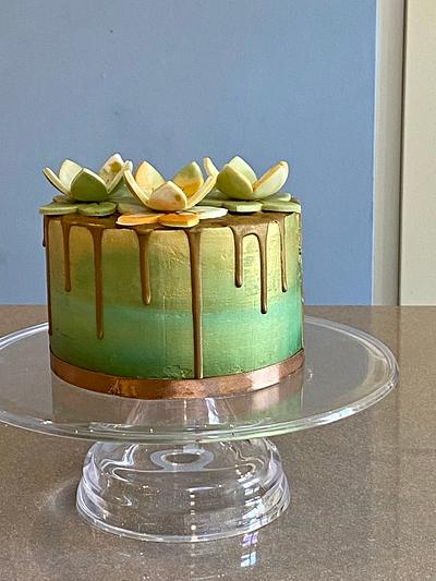 Water Lilly  - Cake by Helen’s Cakes Enjoy 