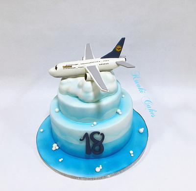 Plane cake Birthday  - Cake by Donatella Bussacchetti