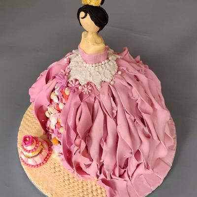 Wedding cake bridal shower cake - Cake by babita agarwal