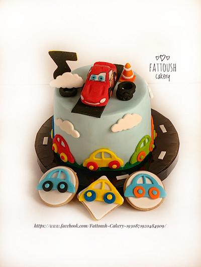 Mcqueen car cake - Cake by Fattoush 