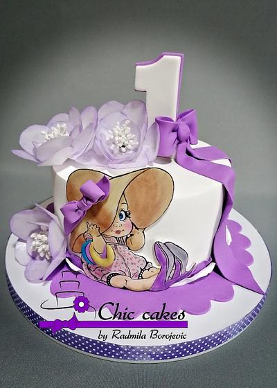 1st birthday cake - Cake by Radmila