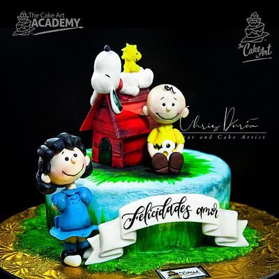 Peanuts Cake - Cake by Chris Durón 