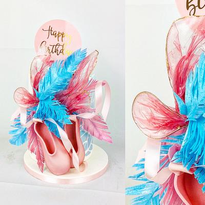 Ballerina cake  - Cake by Cindy Sauvage 