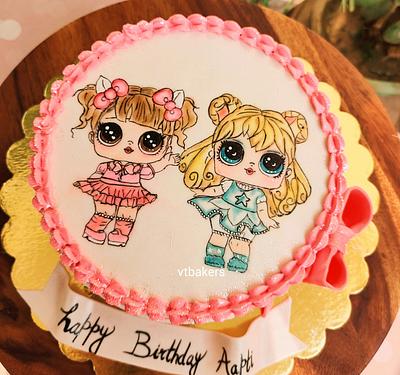 LOL Dolls cake - Cake by Arti trivedi