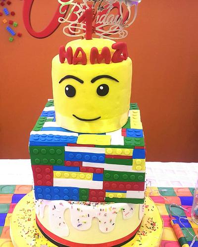 Lego cake  - Cake by Occasions Cakes