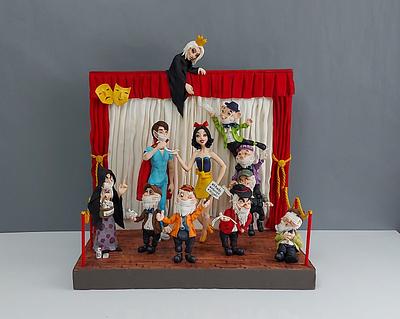 Snow White and the Seven Dwarfs Our day - Cake by Aygül Yıldırım 