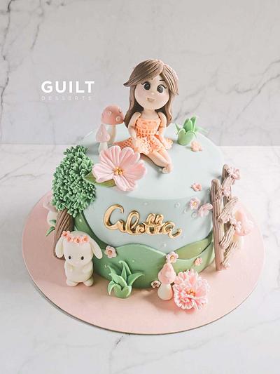 Enchanted Garden - Cake by Guilt Desserts