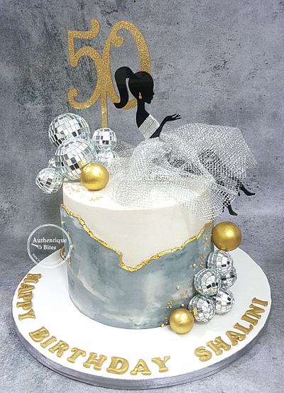 Disco party cake - Cake by Authentique Bites by Ekta & Nekta